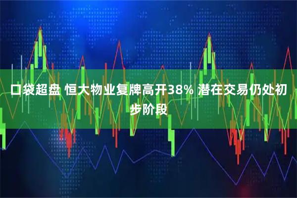 口袋超盘 恒大物业复牌高开38% 潜在交易仍处初步阶段